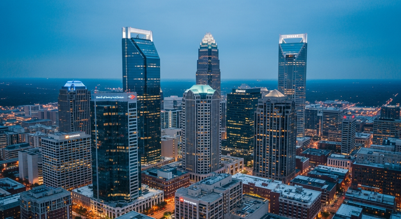 Charlotte, Mecklenburg County regional view — Charlotte Metro