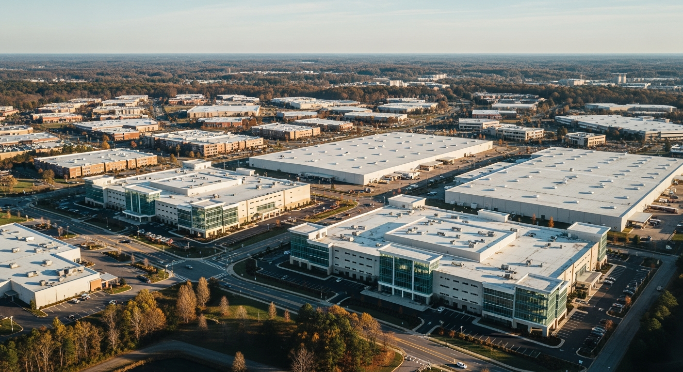 High Point, Guilford County regional view — Piedmont Triad